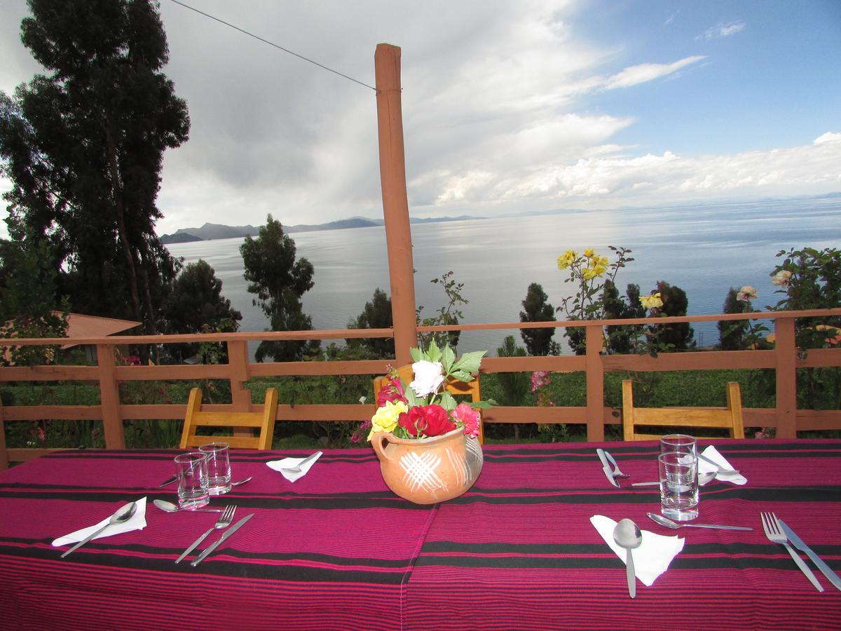 בית הארחה Isla Amantani 	Titicaca Chaska Wasi Amantani מראה חיצוני תמונה