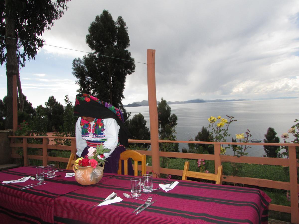 בית הארחה Isla Amantani 	Titicaca Chaska Wasi Amantani מראה חיצוני תמונה